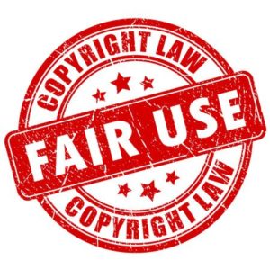 Fair use copyright